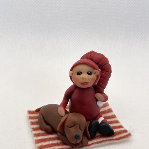 UDSOLGT Nisse med hund