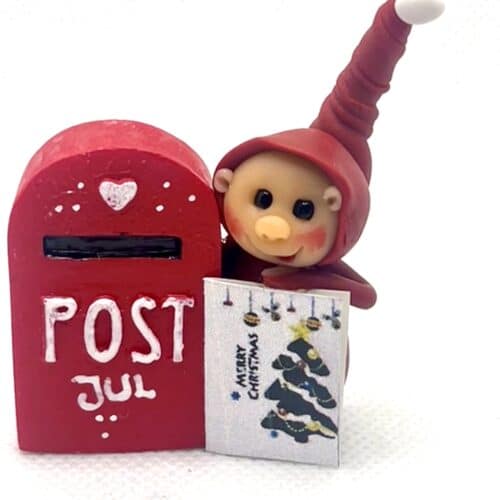 UDSOLGT Nisse med postkasse.