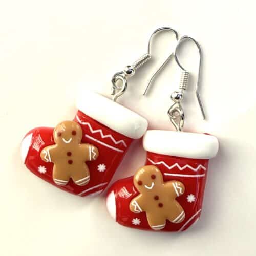 Øreringe med julesok