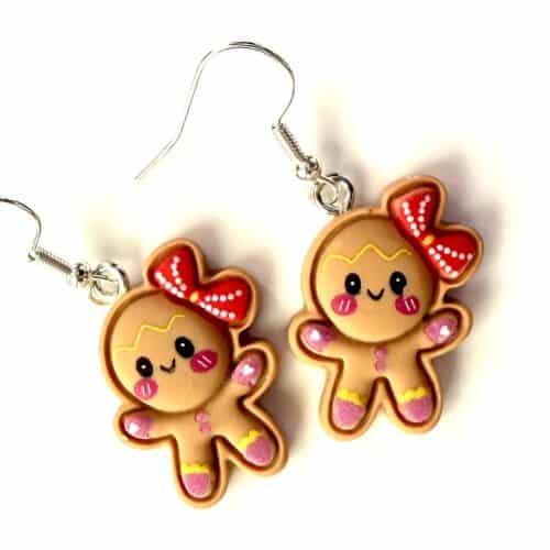 Øreringe med kagepige