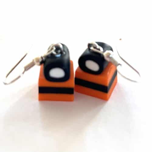 Øreringe med konfekt