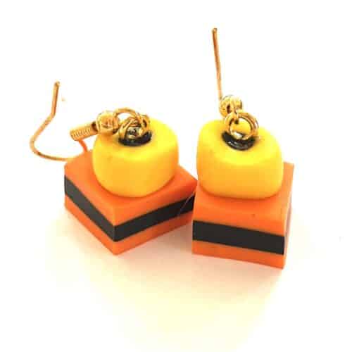 Øreringe med konfekt